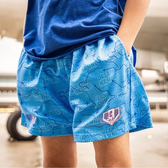 BASEBALL LIFESTYLE 101 YOUTH DREAM CHASER SHORTS  AND MATCHING TSHIRT IN SZ YL… - Picture 5 of 8